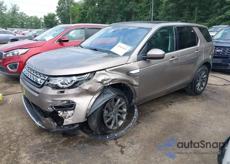 2017 Land Rover Discovery Sport Hse from USA, damaged, VIN SALCR2BG2HH716574